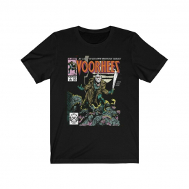 Jason Voorhees #1 Comic Mash-Up Friday the 13th Horror Movie Graphic T-Shirt