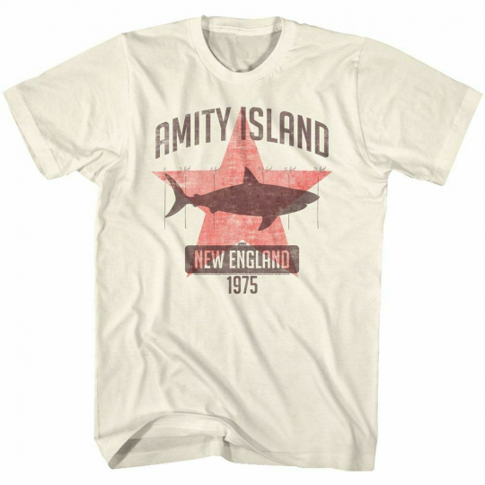 Jaws New England Natural Adult T-Shirt