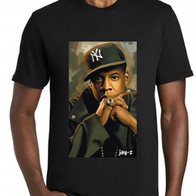 Jay Z Rapper Shirt Jay Z Picture Unisex T Shirt Best Gift For Rap Lovers S-6XL