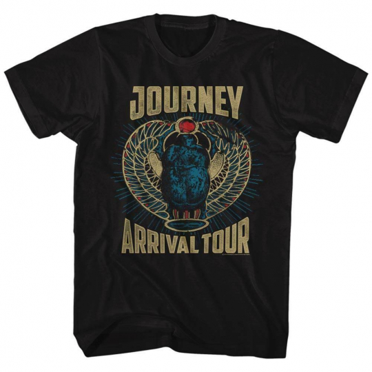 Journey Tricolor Black Adult T-Shirt