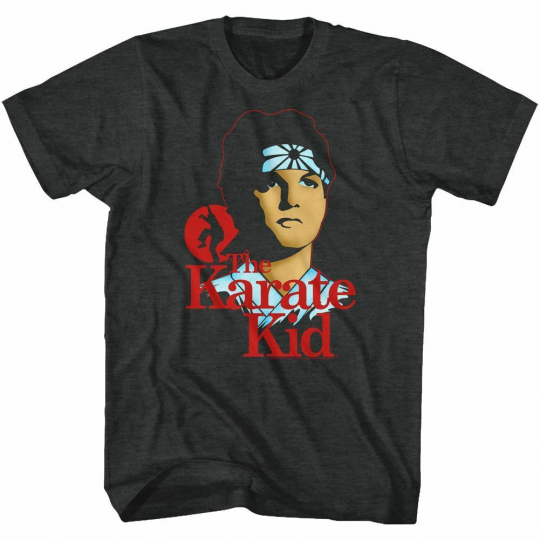 Karate Kid Son Black Heather T-Shirt