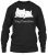 Kawaii Cat Pun – Stay Pawsitive Gildan Long Sleeve Tee T-Shirt