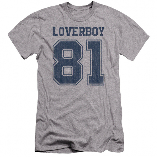 LOVERBOY 1981 Licensed Adult Men's Graphic Band Tee Shirt SM-5XL