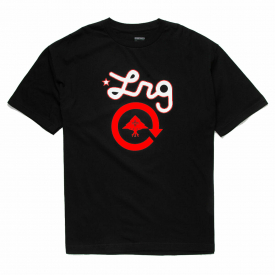 LRG Men’s Cycle Logo Short Sleeve T Shirt Black Clothing Apparel Streetwear S…
