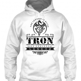 Legend Is Alive Tron An Endless – The Gildan Hoodie Sweatshirt