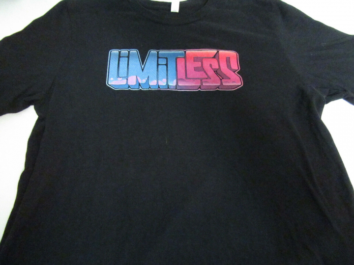 Limitless Concert Band T Shirt XL Double Sided 2018 Tour