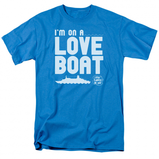 Love Boat TV Show I'M ON A LOVE BOAT Licensed T-Shirt All Sizes