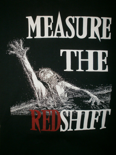 MEASURE THE RED SHIRT SHIRT Toledo Ohio Metal Band Concert Tour Zombie Strangle