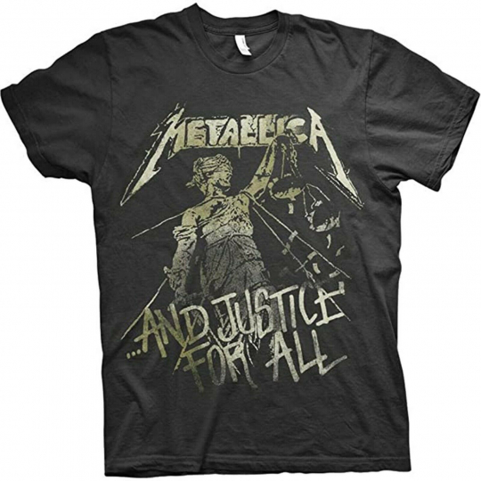 METALLICA Vintage Justice For All T-SHIRT NEW S M L XL 2X official band