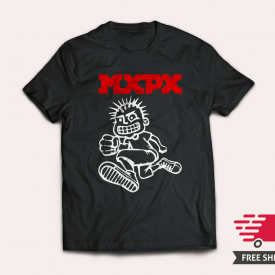 MXPX Punk Rock Band T-Shirt Logo Men’s Black Tee Size S to 5XL Ships Free T1