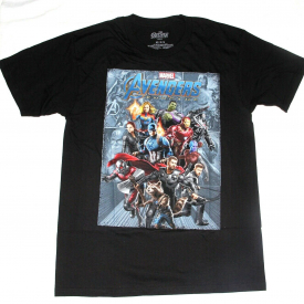 Marvel Avengers Endgame Movie Poster Mens tee shirt