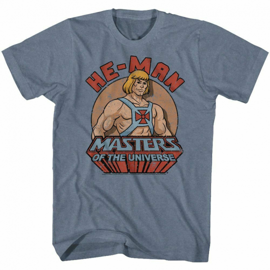 Masters of the Universe Featuring Heman Indigo T-Shirt