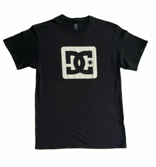 ⚡⚡Men's Genuine DC Vintage Faded Black Skate Skateboard bmx Tee T-Shirt Medium⚡⚡