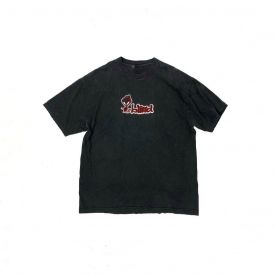 Men’s Vintage 90’s BLIND Skateboards Grim Reaper Embroidered Cotton T-Shirt, XL