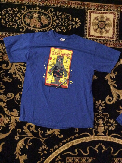 Monty Python Black Knight Operation Game Mash-Up T-Shirt - Lg