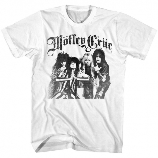 Motley Crue Let Us Pray Men's T Shirt Song Single Cover Heavy Metal Rock Band