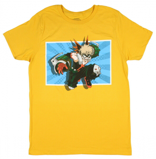 My Hero Academia Mens' Bakugo Hero Costume T-Shirt