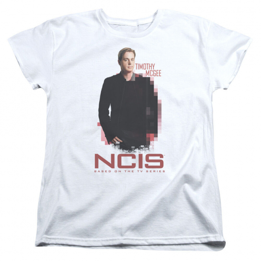 NCIS TV Show Timothy McGee PROBIE Licensed Women's T-Shirt All Sizes
