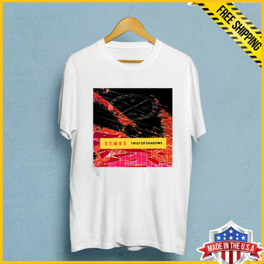 NEW CLAN OF XYMOX T-Shirt Twist of Shadows Rock Band Shirt White Unisex S-6XL