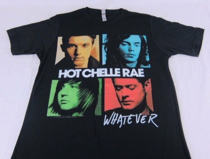 NEW Mens Womens Hot Chelle Rae Whatever World Tour 2012 Black T-Shirt S M