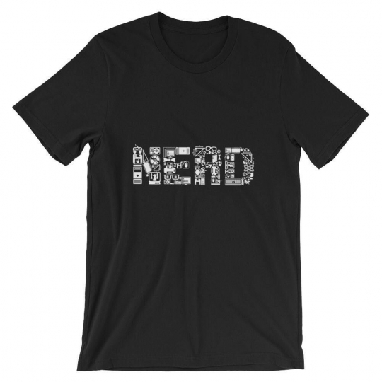 Nerd T-Shirt. 100% Cotton Premium Tee NEW