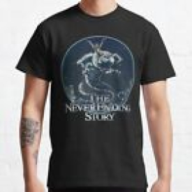 New Limited art The Neverending Story T-Shirt M L XL