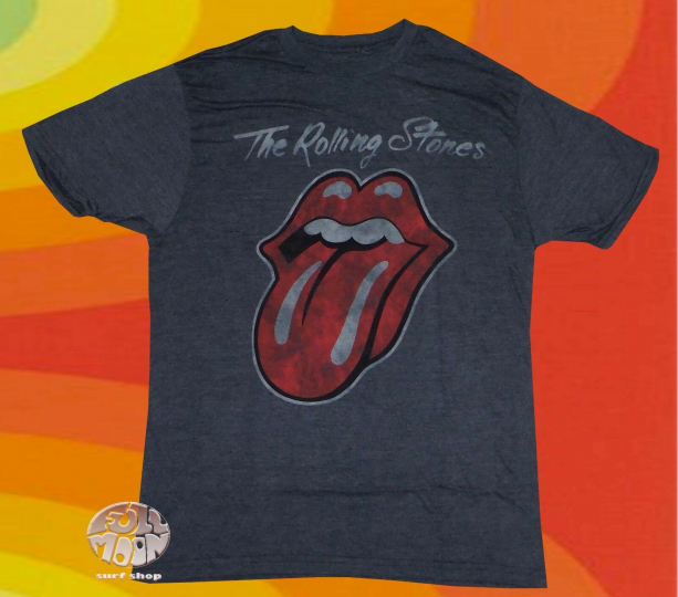 New Rolling Stones Tongue Band Sticky Licks Classic Rock Vintage Mens T-Shirt