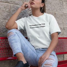 Nomas Como Amigos. T-shirt Women’s -SmartPrintsInk Designs