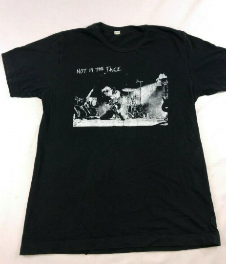 Not in My Face T-Shirt Black Band Guitar Rock