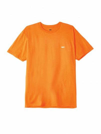 OBEY Men's S/S T-Shirt JUMBLE LOFI - Dusty Orange - Medium - NWT