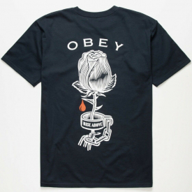 OBEY Rise Above Mens T-Shirt Size L