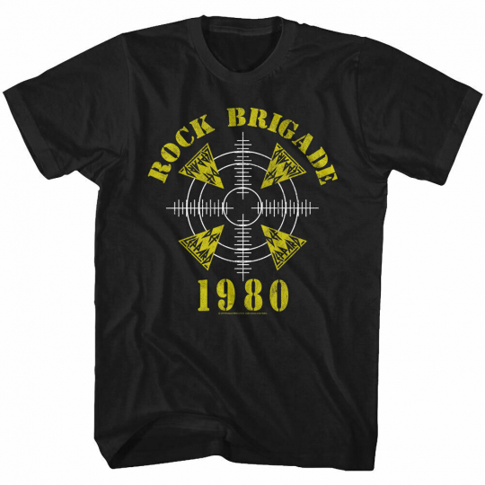 OFFICIAL Def Leppard Rock Brigade Tour 1980 Men's T Shirt Metal Band Concert