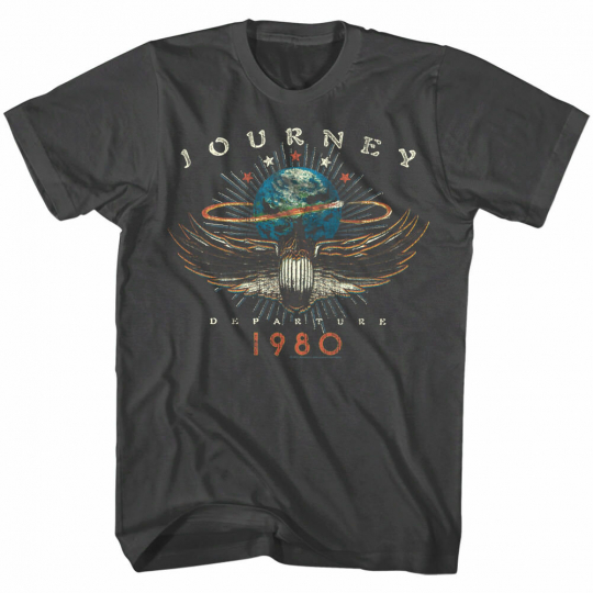 OFFICIAL Journey Departures Tour 1980 Men's T-shirt Rock Band Music Merch