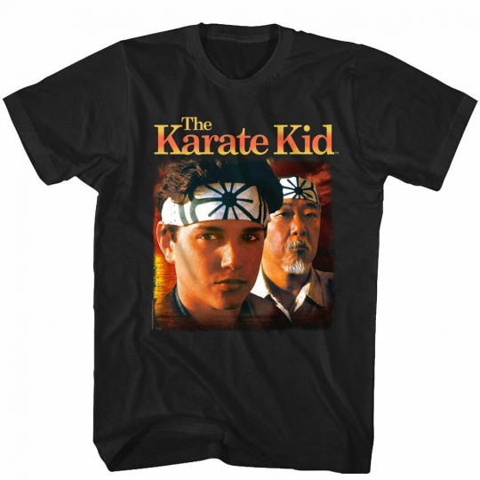 OFFICIAL Karate Kid Daniel & Mr Miyagi Movie Poster Men's T Shirt Ninja