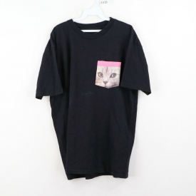 OFWGKTA Golf Wang Tyler the Creator Mens Size XL Tron Cat Pocket T-Shirt Black
