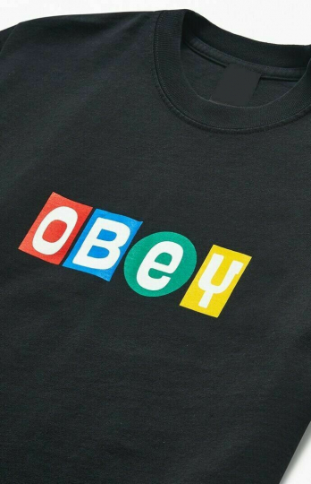 Obey Big Shots Shirt Black Unisex T-Shirt