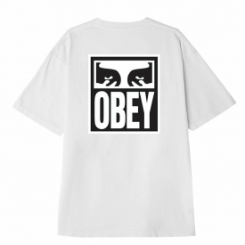 Obey Clothing Eyes Icon 2 Men’s Small T-Shirt White Tee