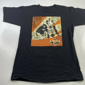 Obey Giant Beastie Boys RIP MCA Commemorative Shepard Fairey Black Shirt Medium