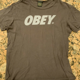 Obey Shirt S Small Vintage Streetwear Tee