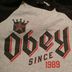 Obey Since 1989 Men’s T Shirt (Pre.Owned)