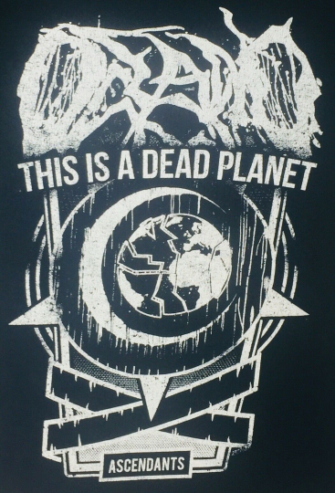 Oceano Ascendants T-Shirt Medium Metal Deathcore Death Band