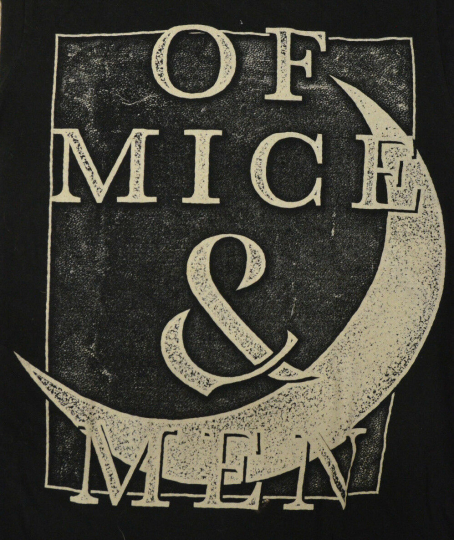 Of Mice and Men Band Crescent Moon Concert Tee Mens Medium Black