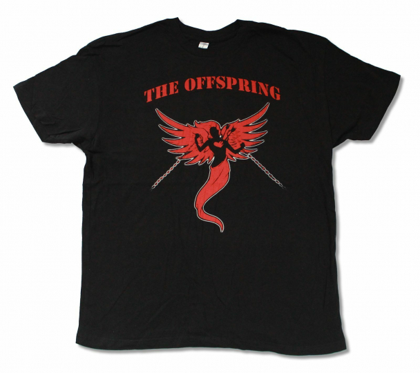 Offspring Rise & Fall Black Band T Shirt New Official