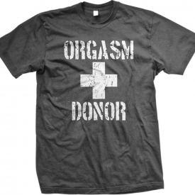 Orgasm Donor Funny Humor American Pie Reunion Stiffler Movie Mens T-shirt