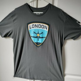 Overwatch London Spitfire 2017/2018 Inaugural Season Tshirt Men’s XL Gray
