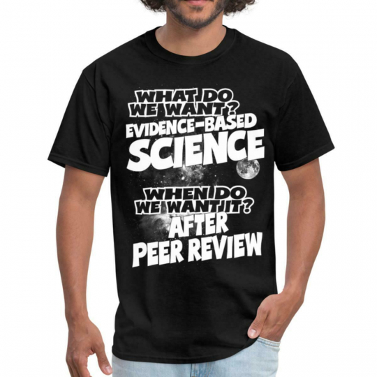 Peer Review Funny Quote Men's T-Shirt