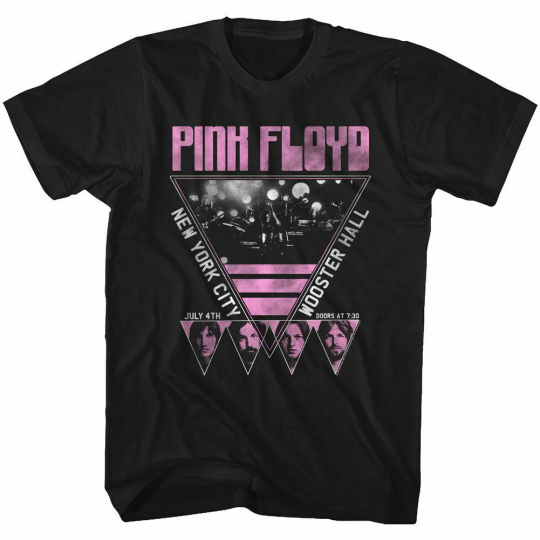 Pink Floyd Wooster Hill Black Adult T-Shirt