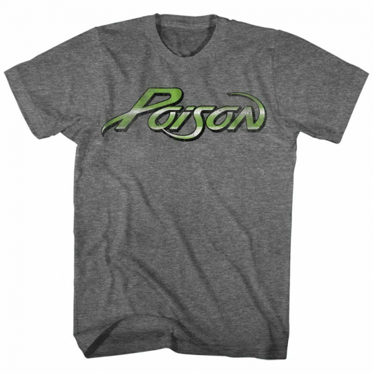 Poison Logo Heather Adult T-Shirt