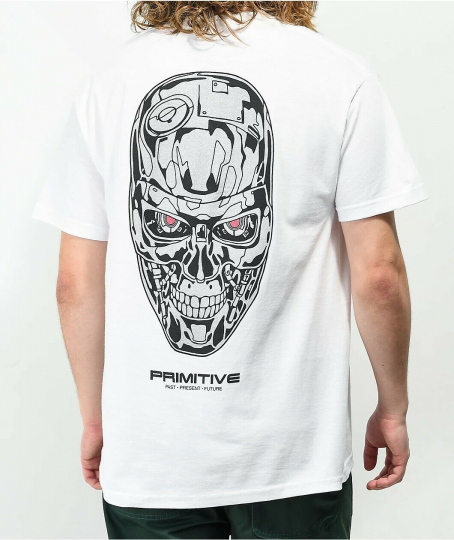 Primitive Skateboarding Apparel Men's X Terminator 2 Skynet Tee T-Shirt