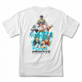 Primitive x Dragon Ball Z Super Men’s Resurrection Short Sleeve T Shirt White…